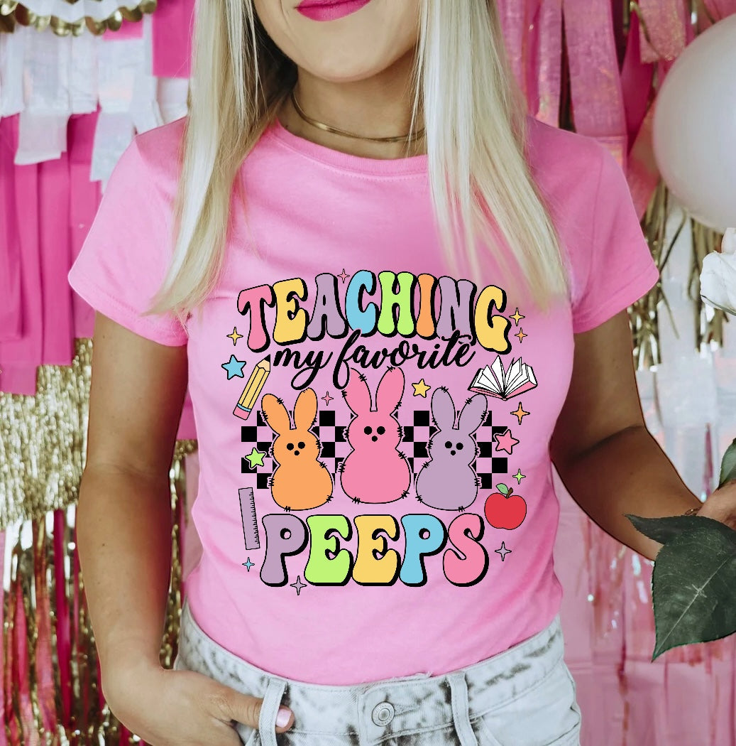 Teaching My Favorite Peeps - DTF TRANSFER