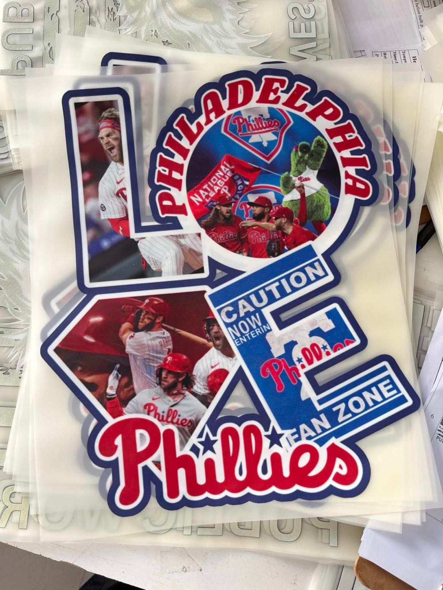 LOVE Phillies - DTF TRANSFER