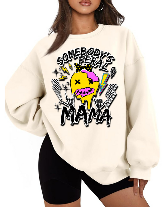 Somebody’s Feral Mama - DTF Transfer