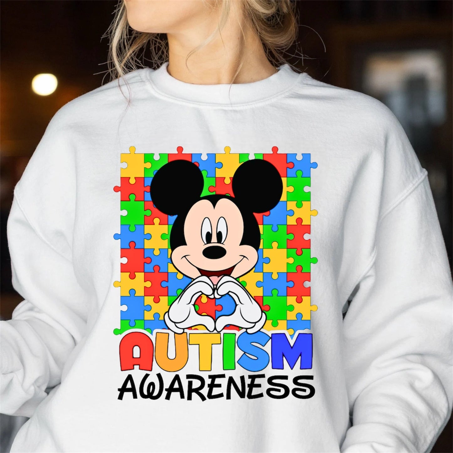 Autism Mickey - DTF TRANSFER