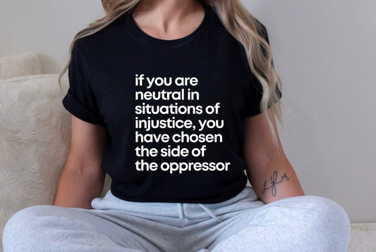 If You Are Neutral - SCREEN PRINT TRANSFER