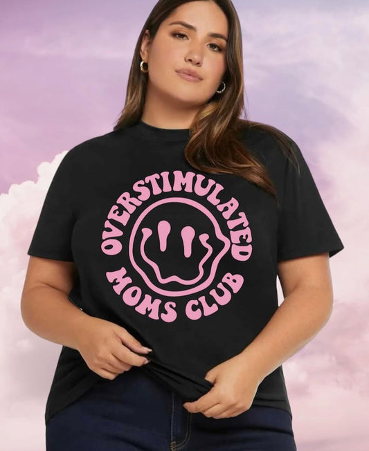 Overstimulated Moms Club - SCREEN PRINT TRANSFER