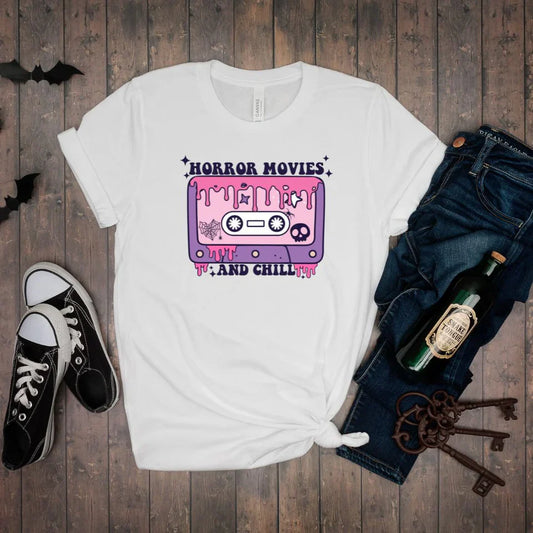 Horror Movies & Chill- DTF Transfer